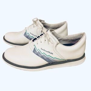 Jack Grace Innovator White Leather Golf Shoe Men’s Sz 11.5 Spikeless Excellent